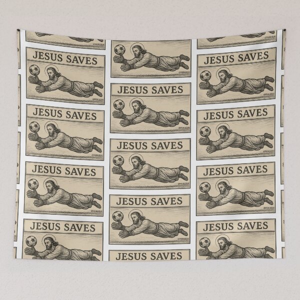 Item preview, Jesus Saves – Divine LOLs designed and sold by FunnehGacha.
