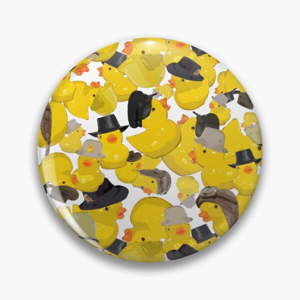 Item preview, Tumbling Yellow Chicks in Hats on White designed and sold by Art in My Loft.