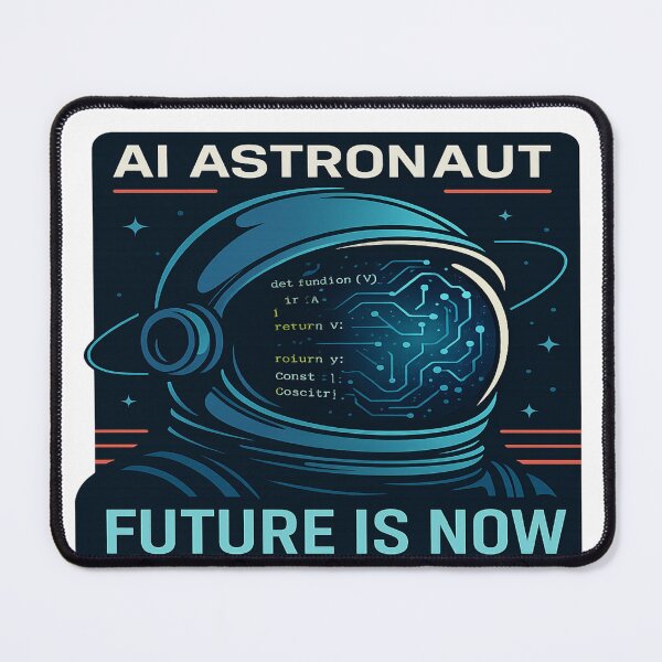Item preview, AI Astronaut Coding the Future Beyond Earth designed and sold by ‏Designly Yours‏.