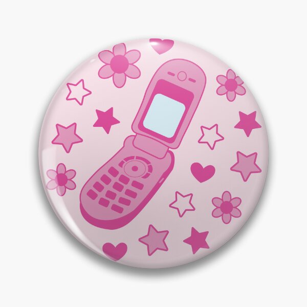 Item preview, Y2k Cute, Pink, Flip Phone designed and sold by Emi Knape.