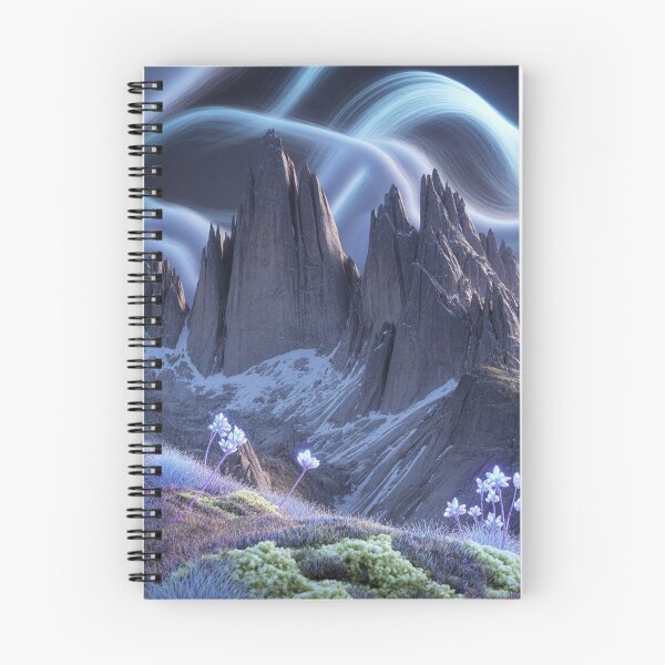 Item preview, Mountain landscape in a surreal style. designed and sold by Lilashakti ⭐️ ⭐️ ⭐️ ⭐️ ⭐️.