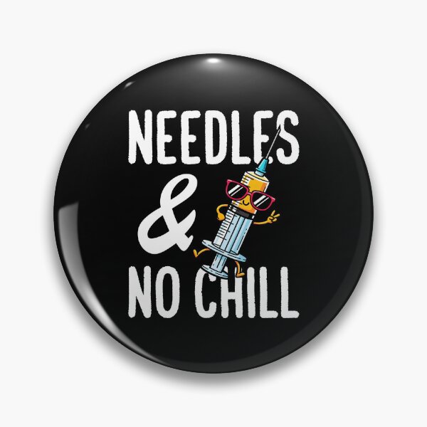 Item preview, NEEDLES AND NO CHILL - NURSE GIFT designed and sold by KEF Custom.