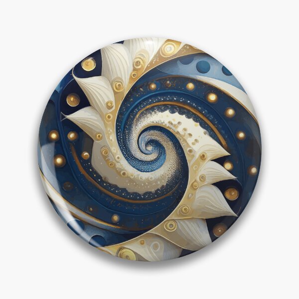 Item preview, Colorful Abstract Fibonacci Art 126 designed and sold by Vicky Brago-Mitchell®.