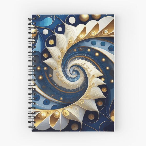 Item preview, Colorful Abstract Fibonacci Art 126 designed and sold by Vicky Brago-Mitchell®.