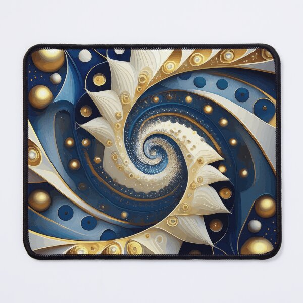 Item preview, Colorful Abstract Fibonacci Art 126 designed and sold by Vicky Brago-Mitchell®.