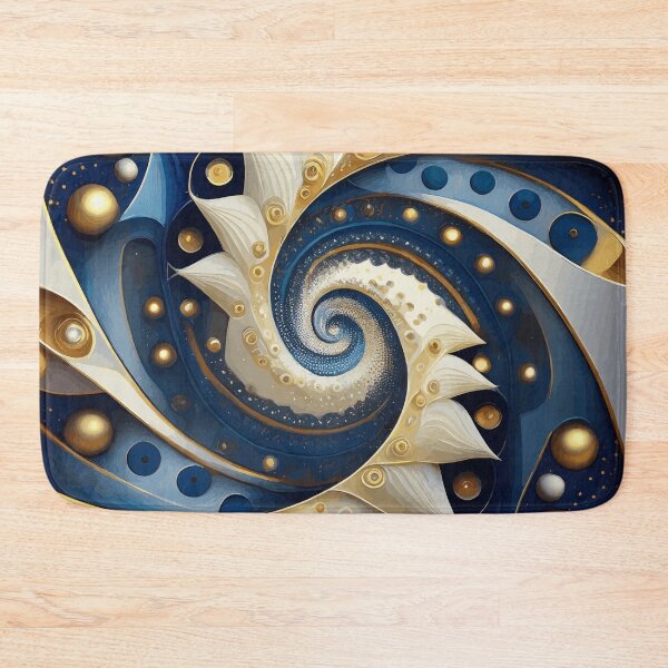 Item preview, Colorful Abstract Fibonacci Art 126 designed and sold by Vicky Brago-Mitchell®.