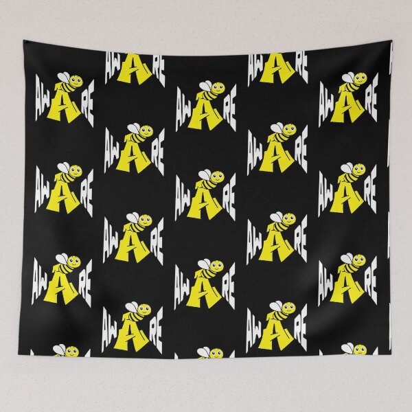 Item preview, Bee Aware designed and sold by PhraseCreatives.
