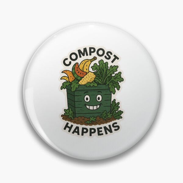 Item preview, Compost Happens designed and sold by 2secondacres.