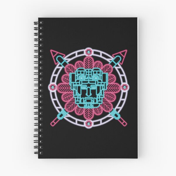 Item preview, Neon Aztec Mythology Quetzalcoatl Feathered Serpent designed and sold by MythoCulture.