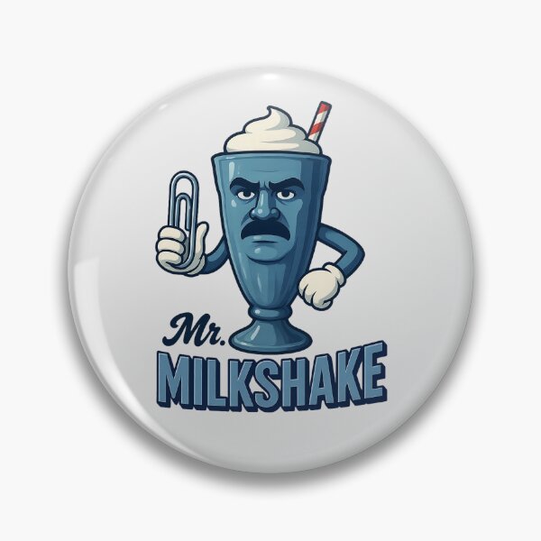 Item preview, Mr. Milkshake – Milchick Severance Season 2 Parody Art designed and sold by PricklyBearArt.