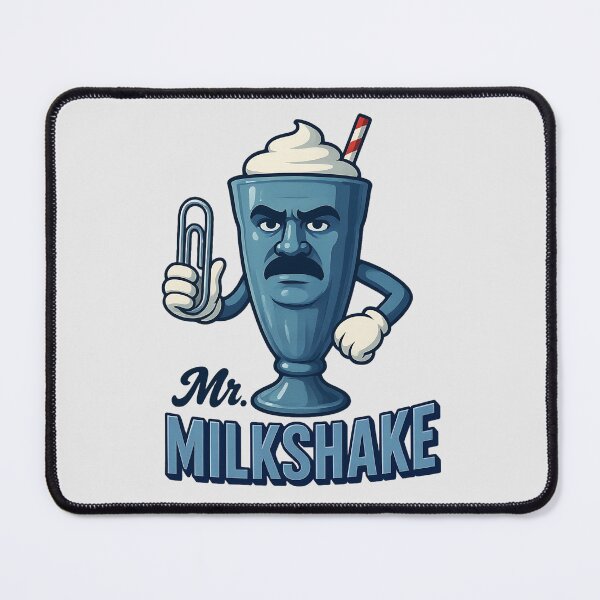Item preview, Mr. Milkshake – Milchick Severance Season 2 Parody Art designed and sold by PricklyBearArt.
