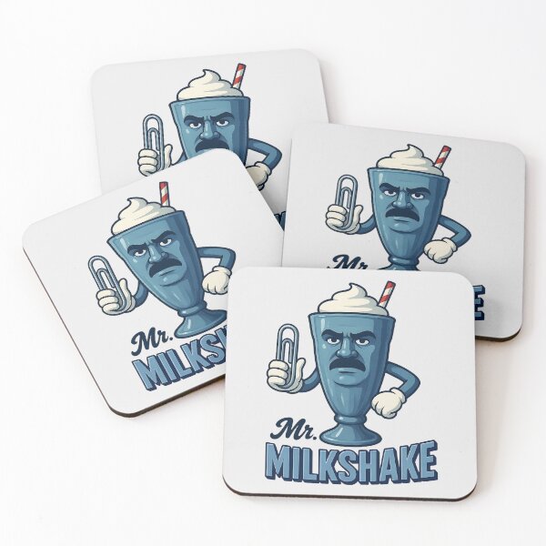 Item preview, Mr. Milkshake – Milchick Severance Season 2 Parody Art designed and sold by PricklyBearArt.
