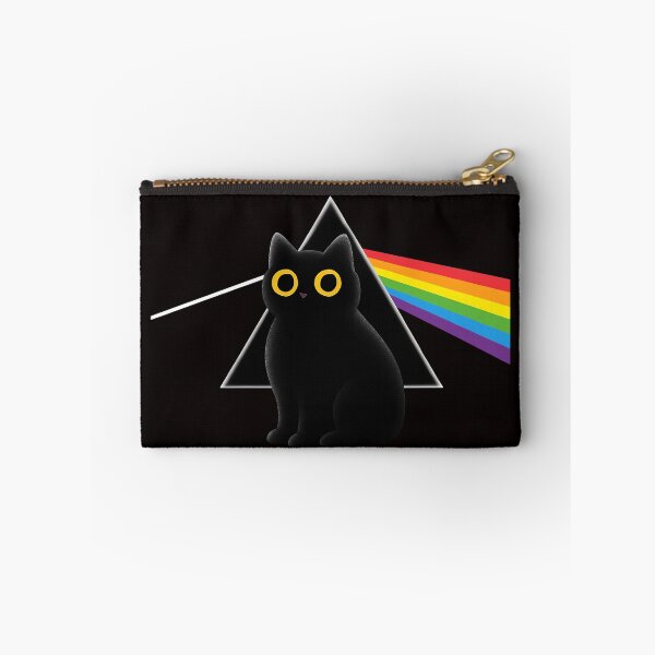 Item preview, Prism Cat – Psychedelic Rainbow Black Cat Design designed and sold by TheAlibishop.