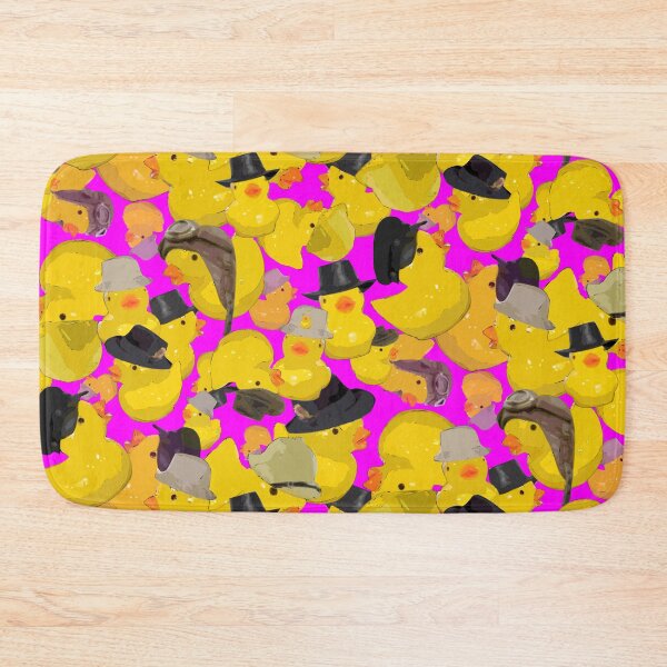 Item preview, Tumbling Yellow Chicks in Hats on Magenta designed and sold by Art in My Loft.