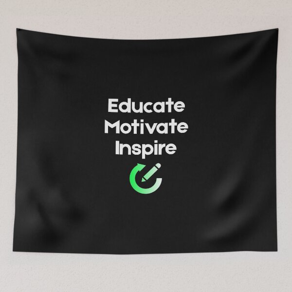 Item preview, Educate. Motivate. Inspire. designed and sold by YouTeeShirt.