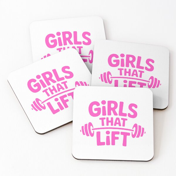 Item preview, Girls Who Lift! Pink Gym Girlie designed and sold by PMCreative.