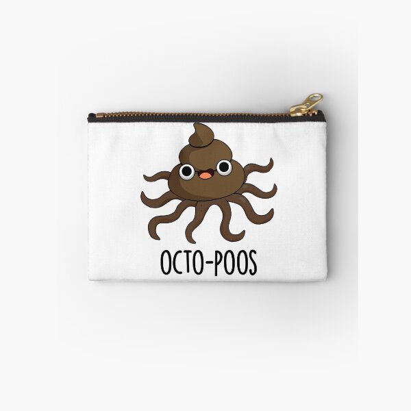 Item preview, Octo-poos Funny Octopus Pun  designed and sold by punnybone.