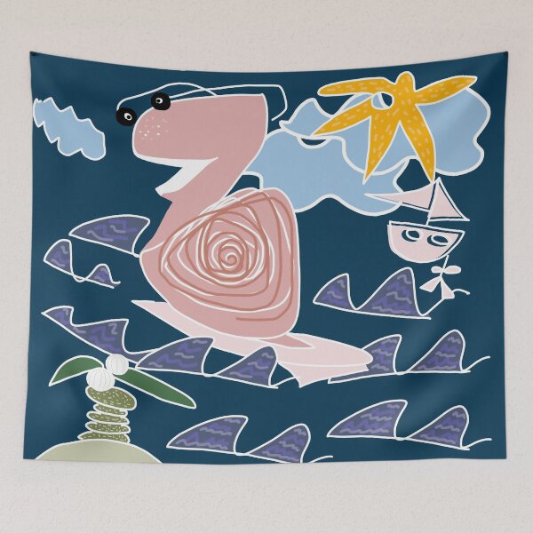 Item preview, The Adventurous Snail designed and sold by czcionka.