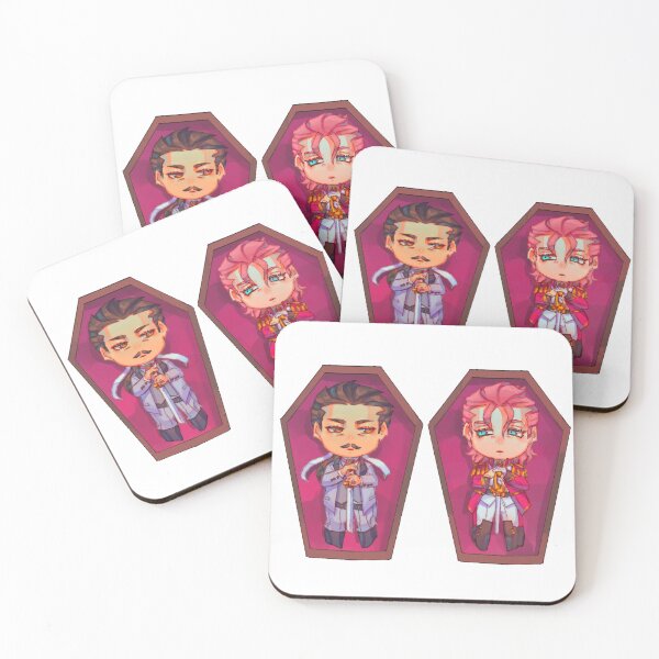 Item preview, klimt and genshin in coffins  designed and sold by mariam246810.