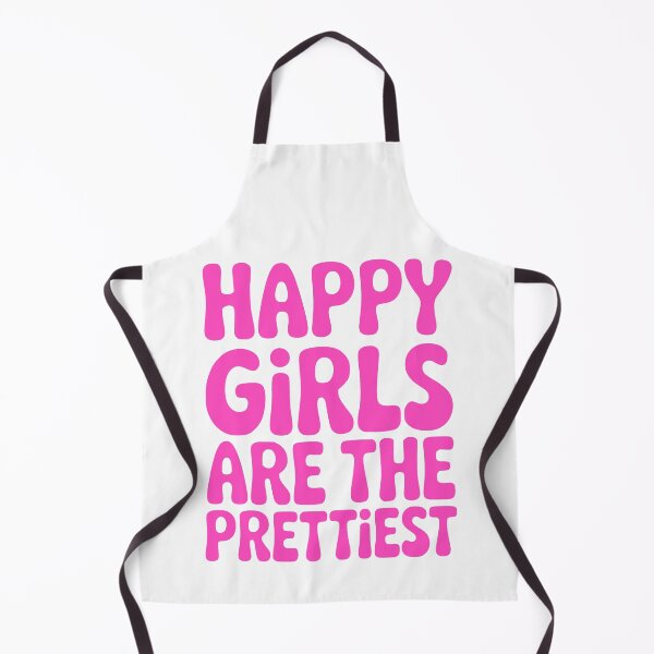 Item preview, Happy Girls Are The Prettiest! Pink Girly designed and sold by PMCreative.