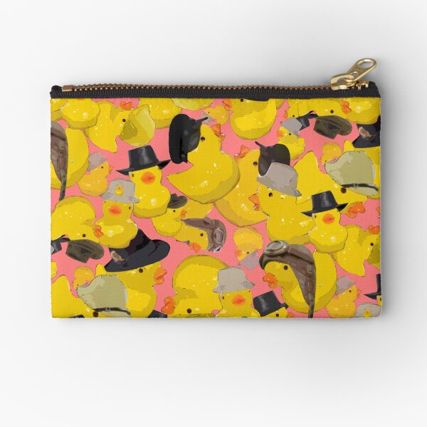 Item preview, Tumbling Yellow Chicks in Hats on Blush designed and sold by Art in My Loft.