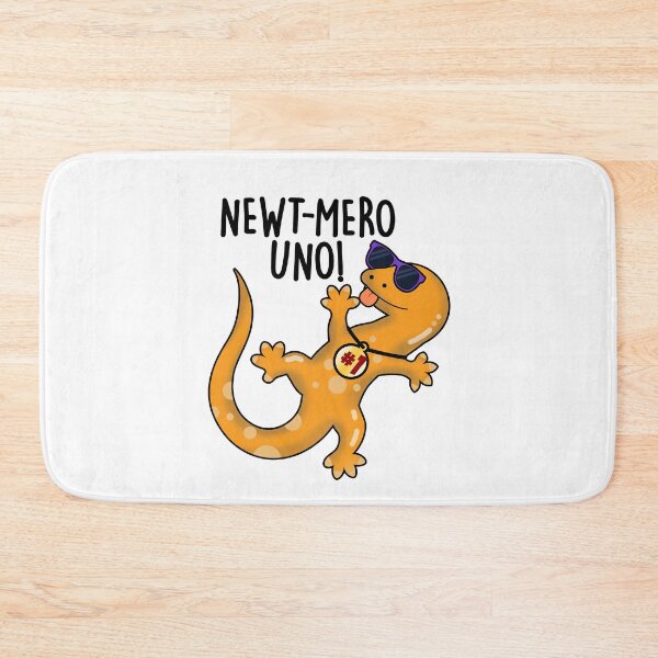 Item preview, Newt-mero Uno Funny Newt Pun  designed and sold by punnybone.