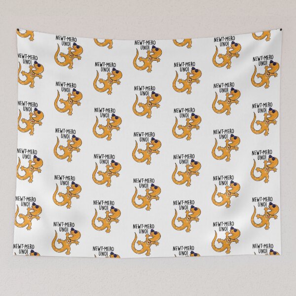 Item preview, Newt-mero Uno Funny Newt Pun  designed and sold by punnybone.
