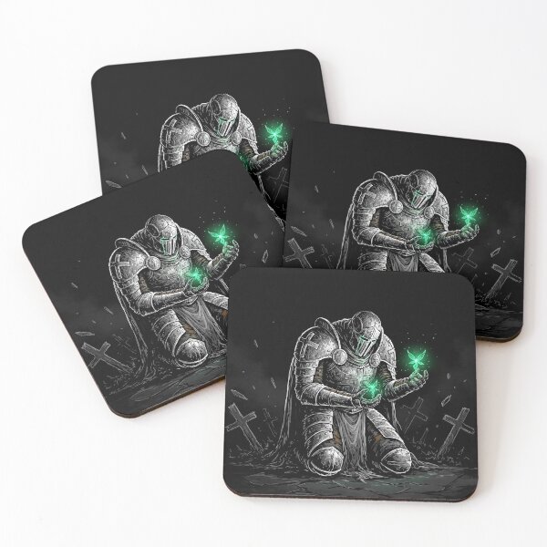 Item preview, Fallen Knight with Spirit Lights designed and sold by PixCthulhu.