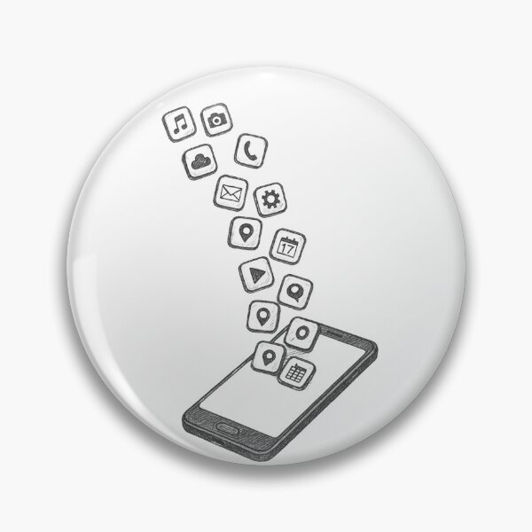 Item preview, Apps falling from the sky designed and sold by CempaArt.