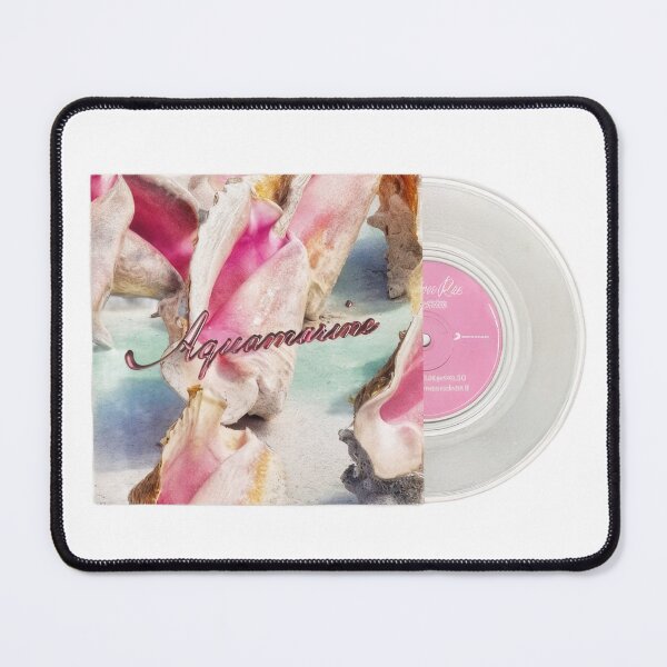 Item preview, Aquamarine Aesthetic Shell Vinyl design | addison rae designed and sold by YONKO STORE.