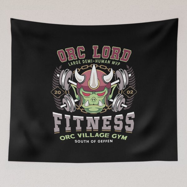 Item preview, Geffen Orc Village Fitness designed and sold by Lagelantee.