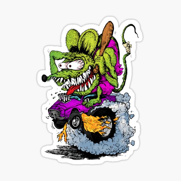 RatFink Sticker