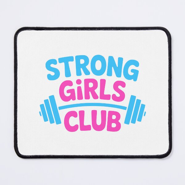 Item preview, Strong Girls Club! Pink Gym Girlie designed and sold by PMCreative.