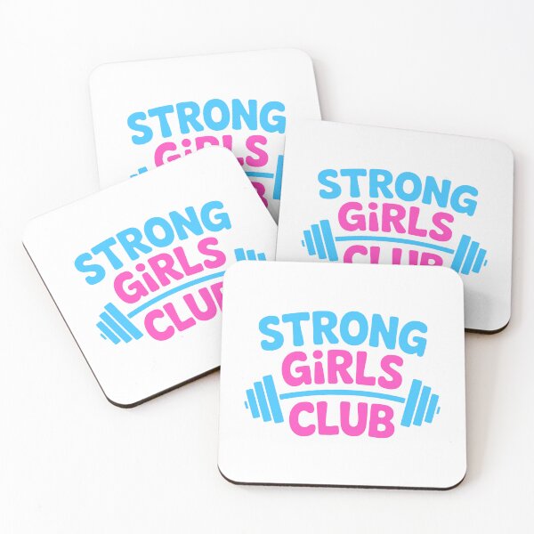 Item preview, Strong Girls Club! Pink Gym Girlie designed and sold by PMCreative.