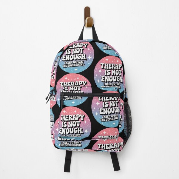 Item preview, Therapy Is Not Enough I Need To Fight The Government Funny designed and sold by Jaxym.