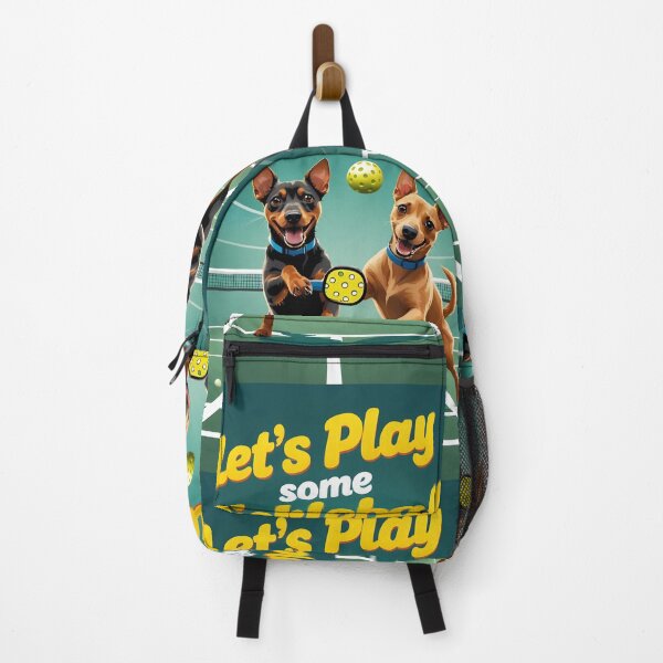 Artikelvorschau, Pickleball für Zwergpinscher entworfen und verkauft von Khala.