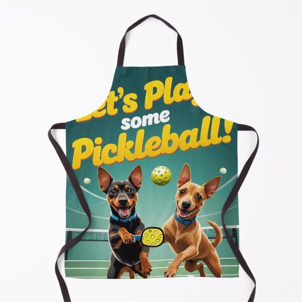 Artikelvorschau, Pickleball für Zwergpinscher entworfen und verkauft von Khala.