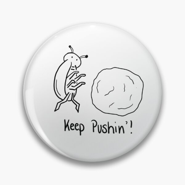 Item preview, dung beetle that won't let up designed and sold by Qomics.