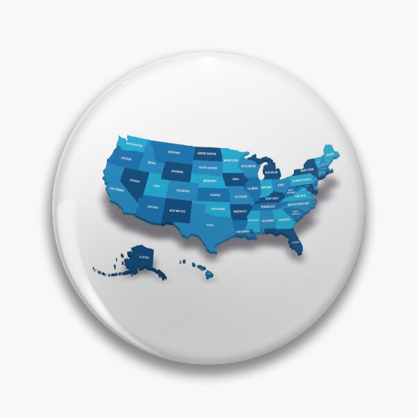 Item preview, Map od United States designed and sold by pytyczech.