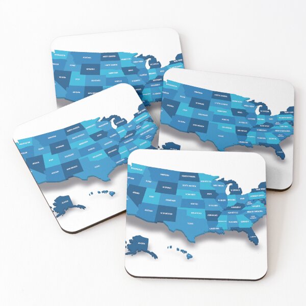 Item preview, Map od United States designed and sold by pytyczech.