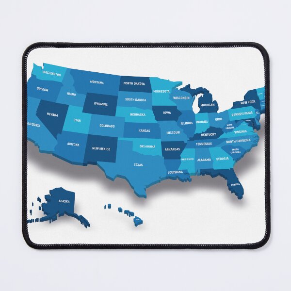 Item preview, Map od United States designed and sold by pytyczech.