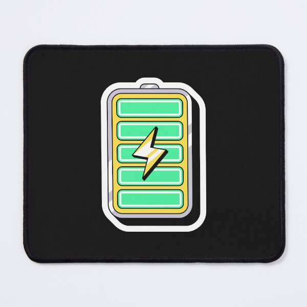 Item preview, Full battery illustration, pop art designed and sold by artskill2k17.