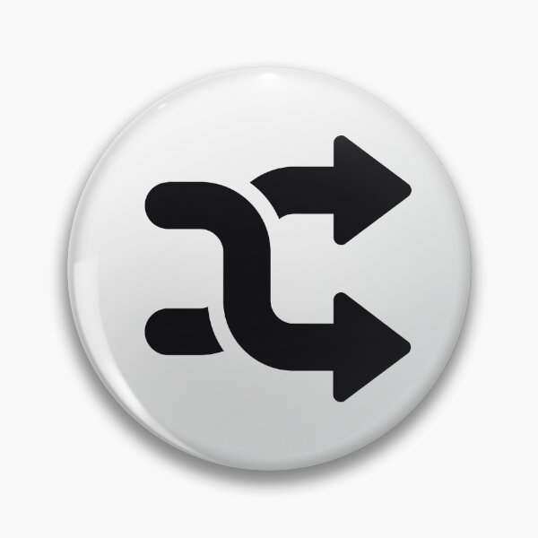 Item preview, Minimalist Shuffle Icon designed and sold by Icon-Icon.