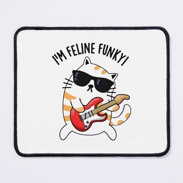 Item preview, I'm Feline Funky Funny Cat Pun designed and sold by punnybone.