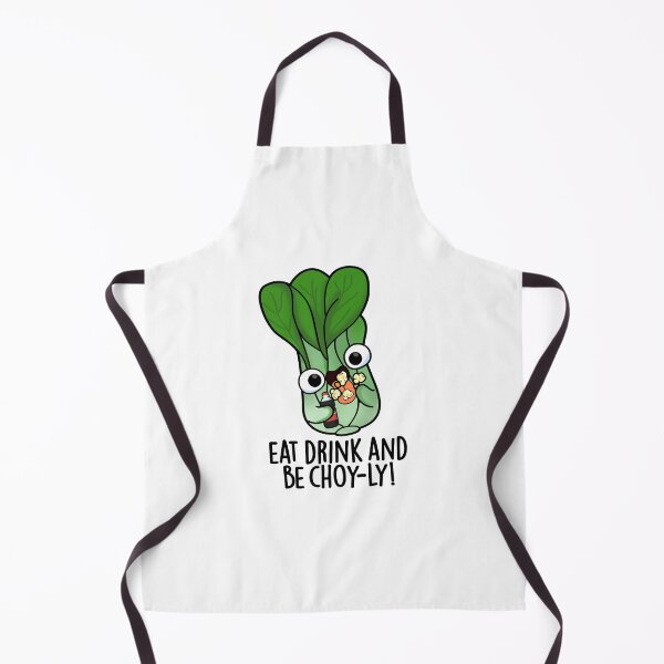Item preview, Eat Drink And Be Choyly Funny Veggie Pun designed and sold by punnybone.