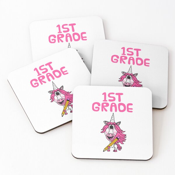 Item preview, School Unicorn 1st Grade Teacher, Back To School designed and sold by doodlerob.