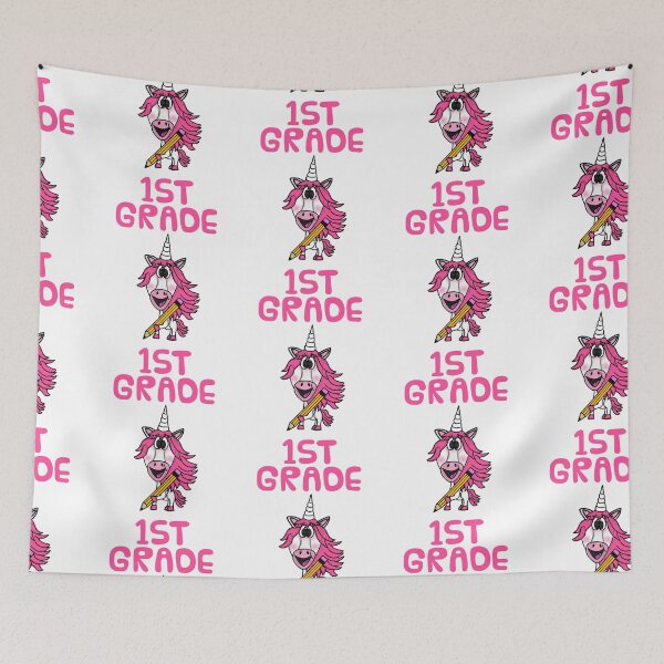 Item preview, School Unicorn 1st Grade Teacher, Back To School designed and sold by doodlerob.