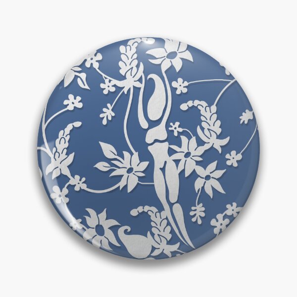Item preview, Papercut Garden, delft blue, Matisse inspired  designed and sold by Joan and Rose.