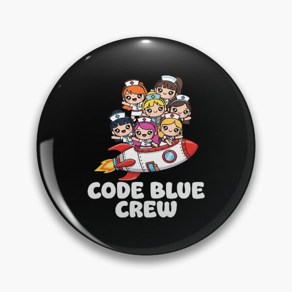 Item preview, CODE BLUE CREW - NURSE GIFT designed and sold by KEF Custom.