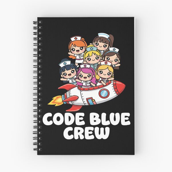 Item preview, CODE BLUE CREW - NURSE GIFT designed and sold by KEF Custom.